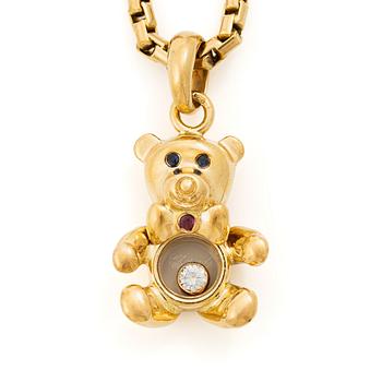 517. Chopard hänge i form av en teddybjörn.