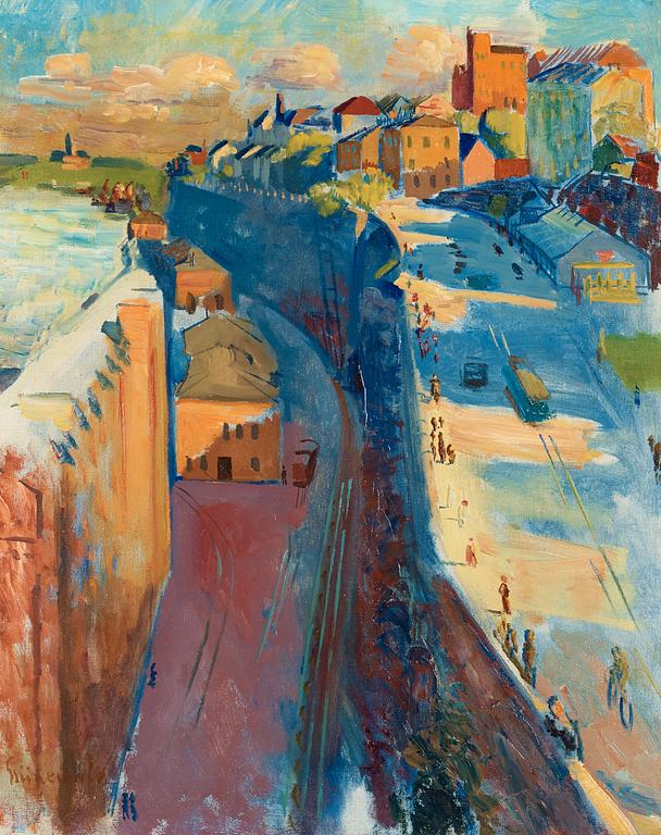 Isaac Grünewald, Katarinavägen, Stockholm.