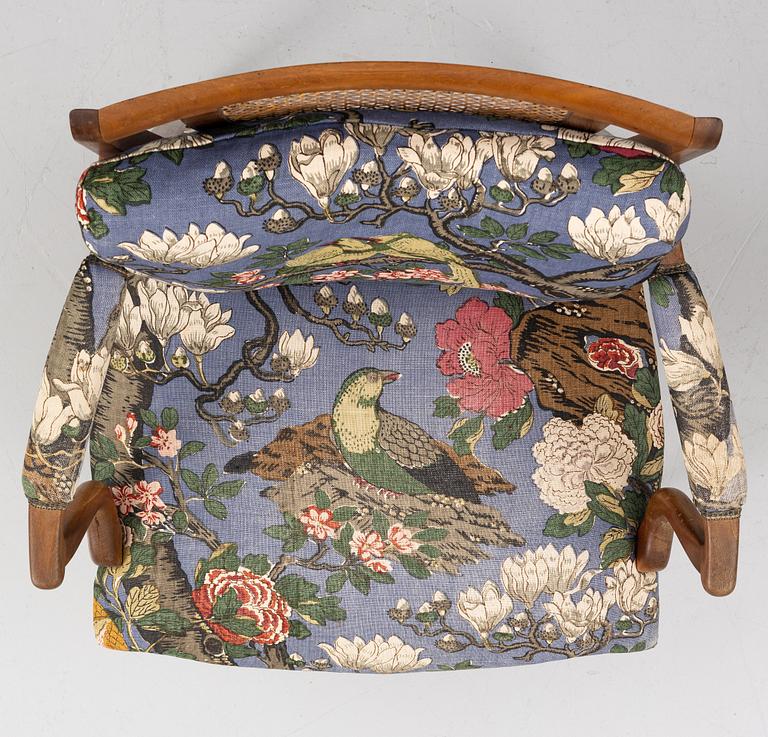 Josef Frank, a model 969 armchair, Firma Svenskt Tenn, Sweden.