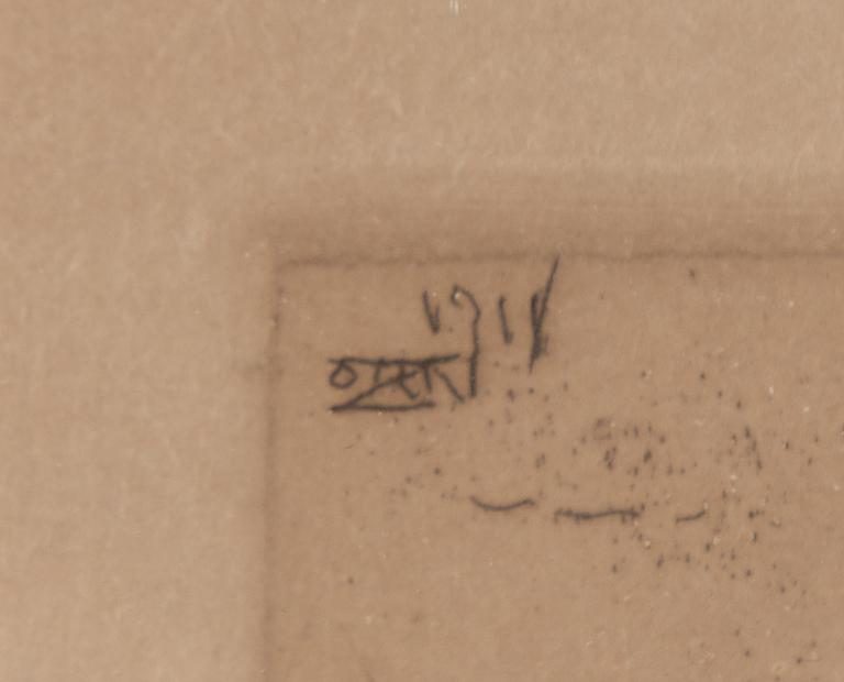 Anders Zorn, "Gammal knekt".