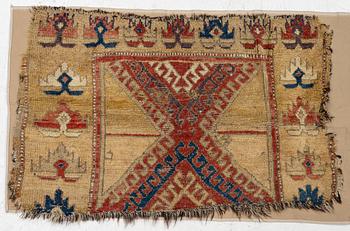 A mid 19th century Cappadocia fragment, c.120 x 76 cm.