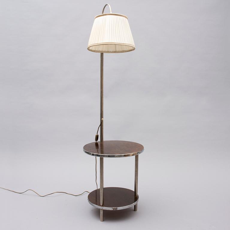 GOLVLAMPA med BORD, art déco, 1920-tal.
