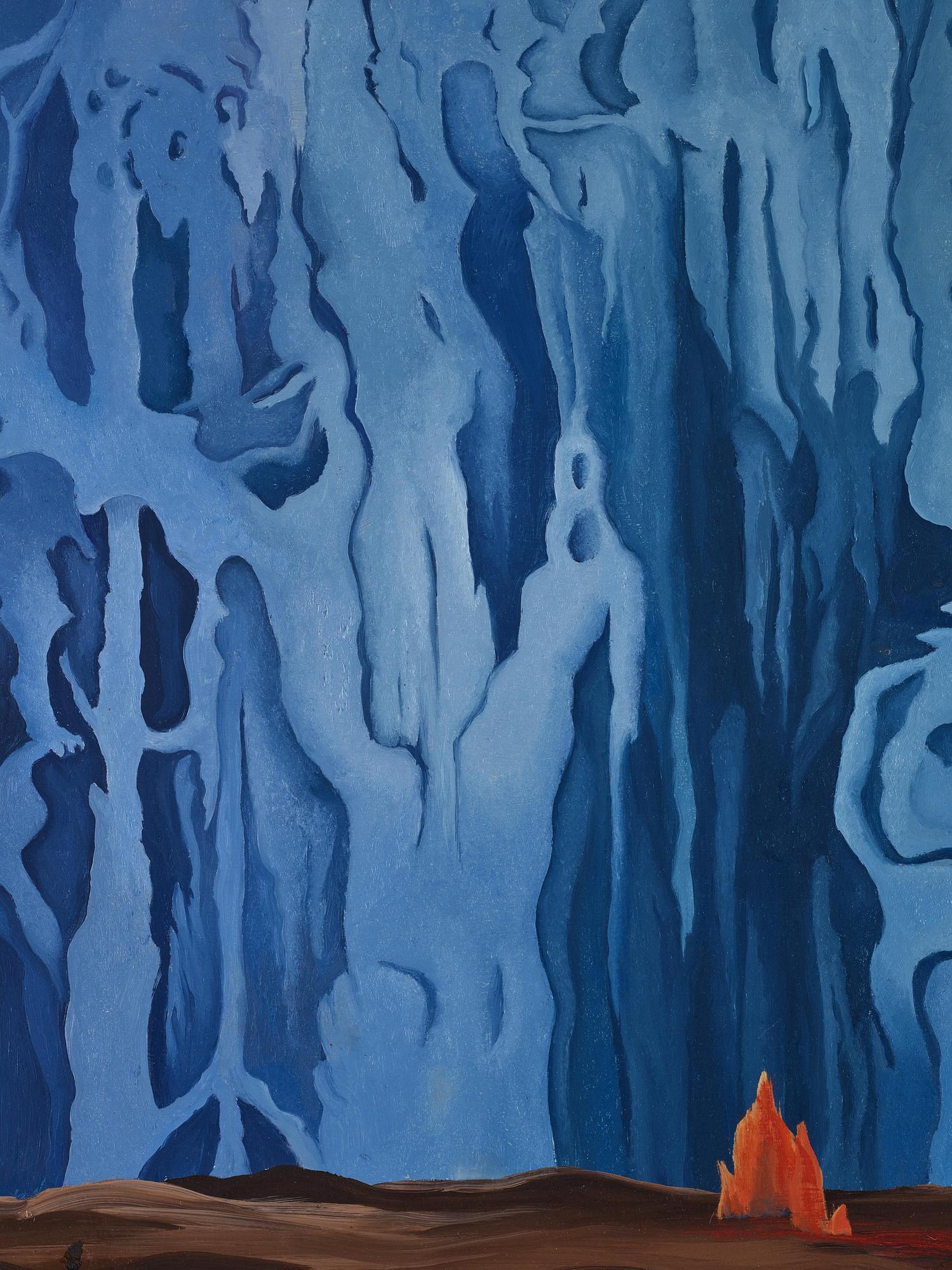 Elsa Thoresen, "Brinnande jord III".