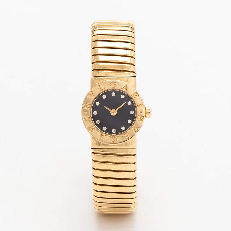 Bulgari, Tubogas, wristwatch, 19 mm.