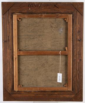 Severin Nilson,  olja på duk, signerad.