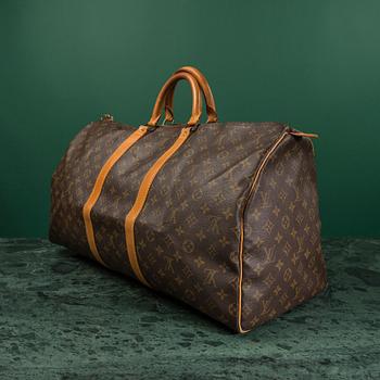 VÄSKA / WEEKENDBAG, "Keepall 55", Louis Vuitton.