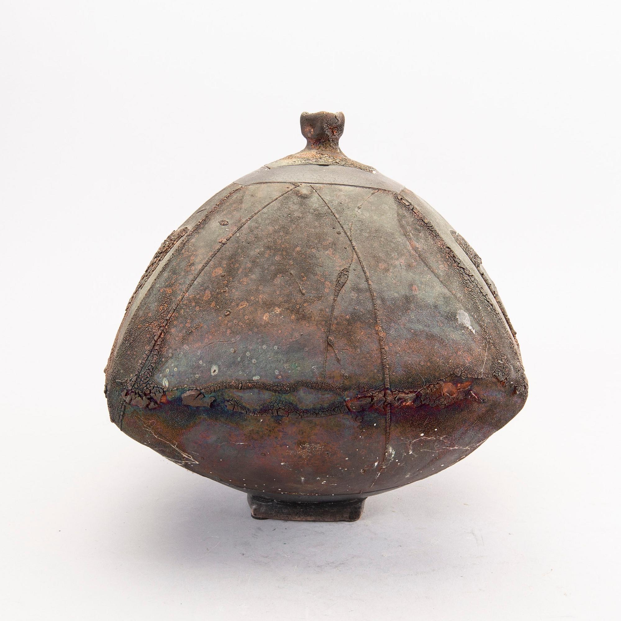 Steen Kepp, lockurna/skulptur signerad.