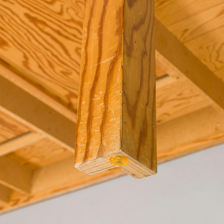 Writing desk, unique, carpentry work, Denmark  1970s.