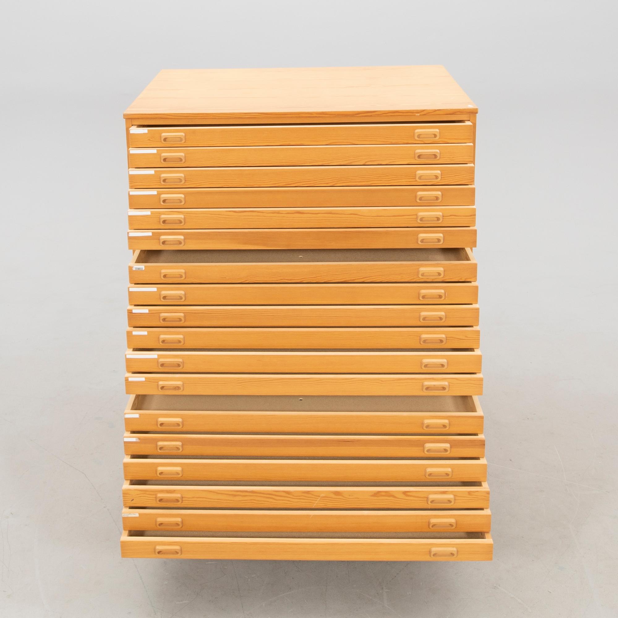 Arkivskåp 1900-talets senare del.