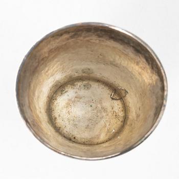 Eric Löfman, Vase, silver, MGAB, Uppsala 1986.