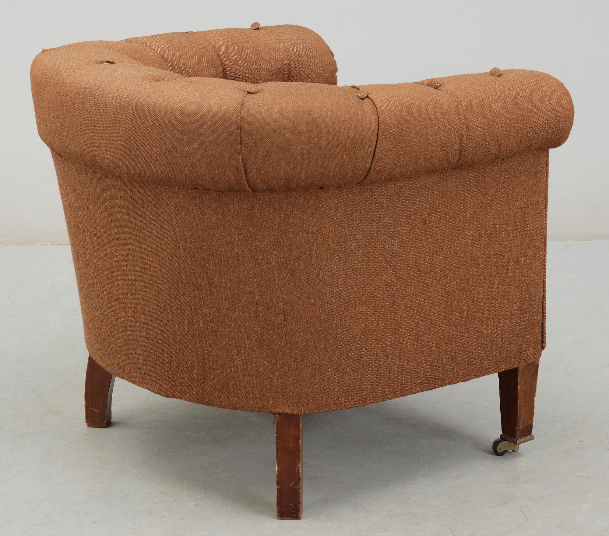 CLUBFÅTÖLJ, 1920/30-tal.