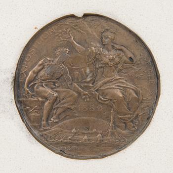 Relief, alabaster, 1800-tal.