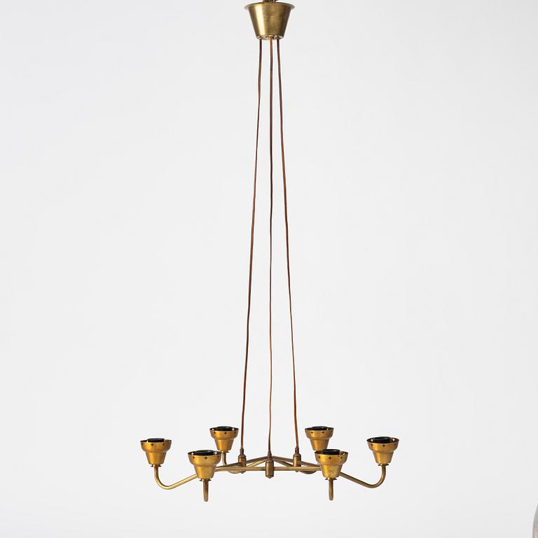 Edvard Hagman AB, a ceiling lamp model "682", Norrköping, 1950s.