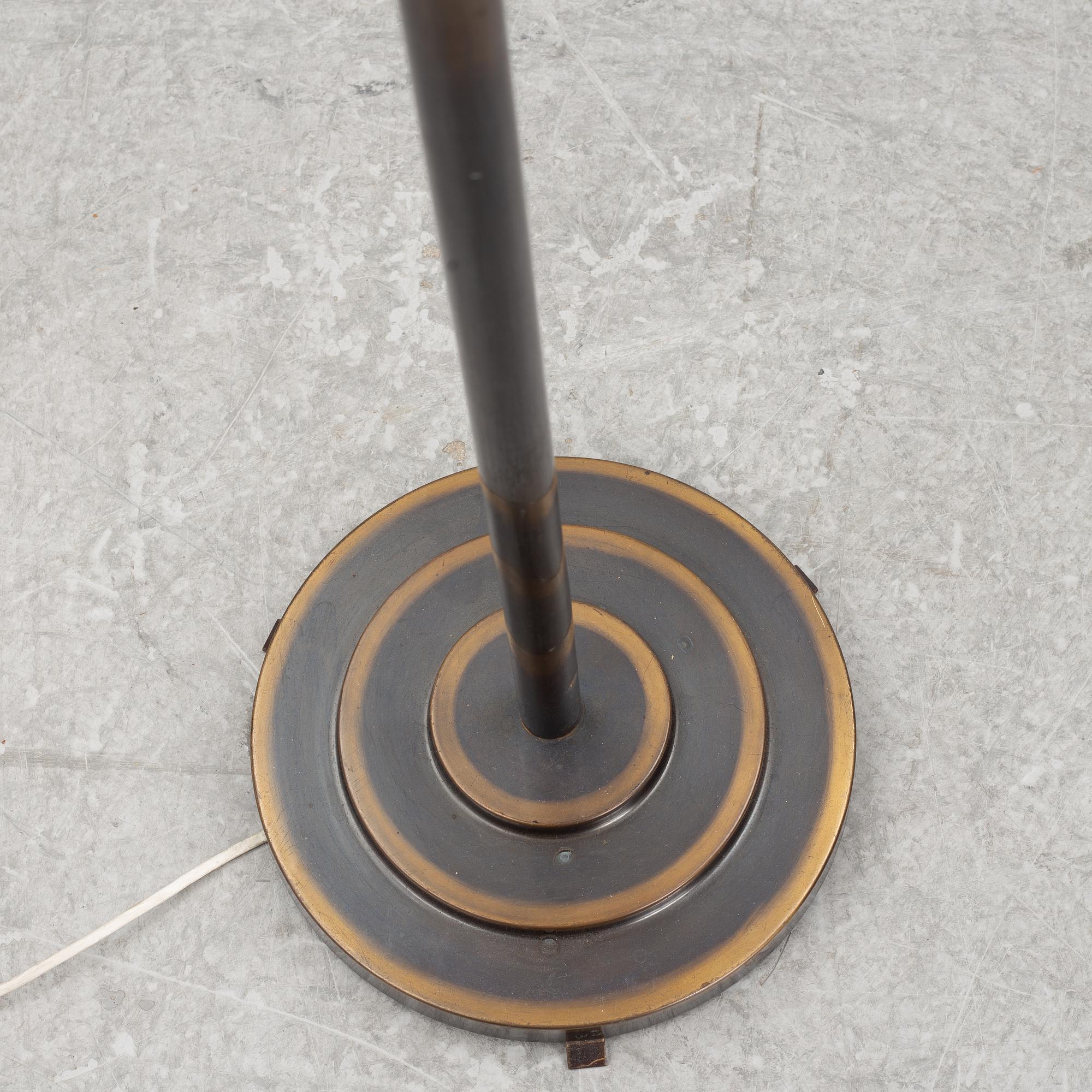 Floor lamp, 1930s-40s.