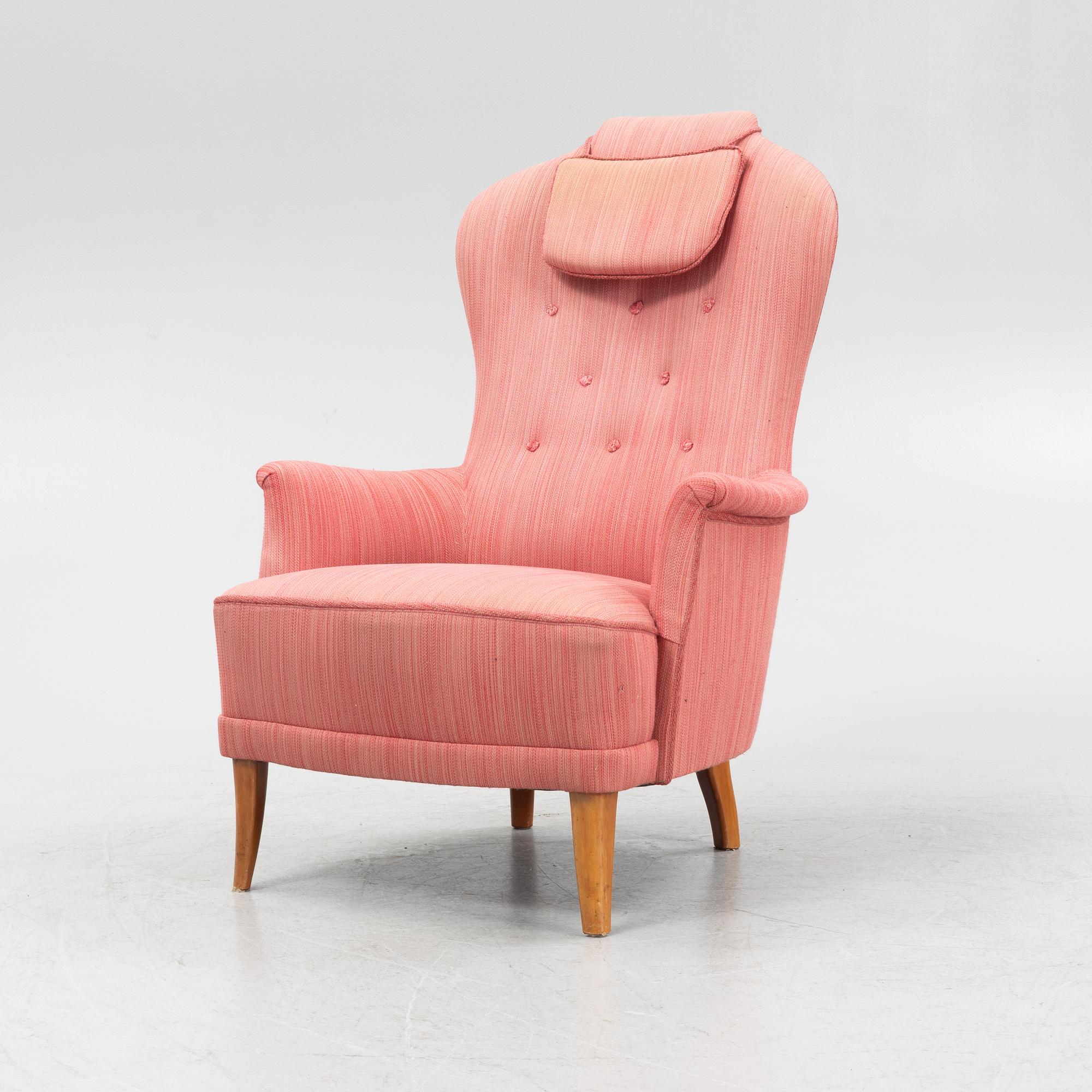 Carl Malmsten, a 'Farmor' armchair, second half of the 20th century.