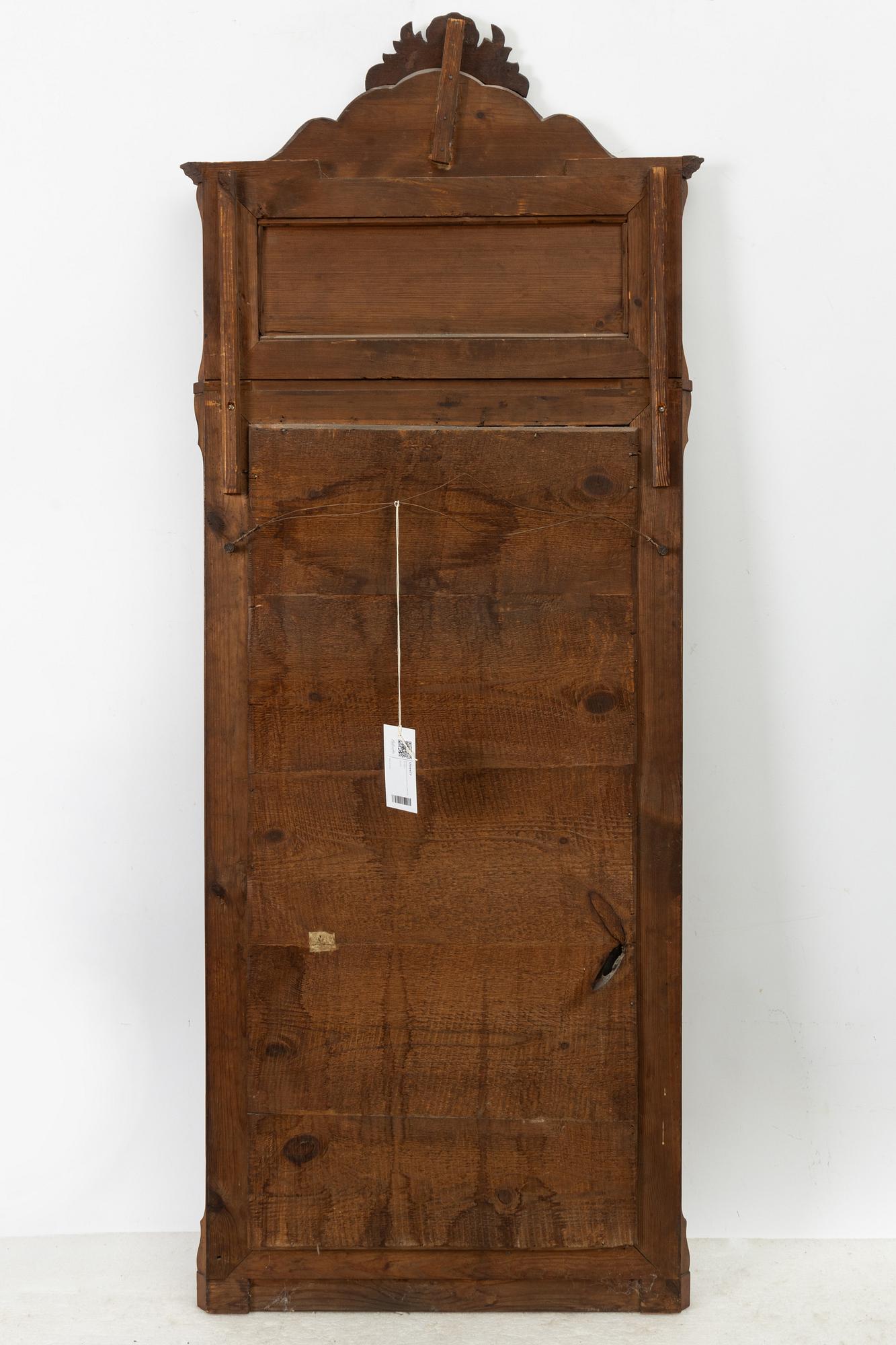 Spegel med konsolbord, omkring år 1900.