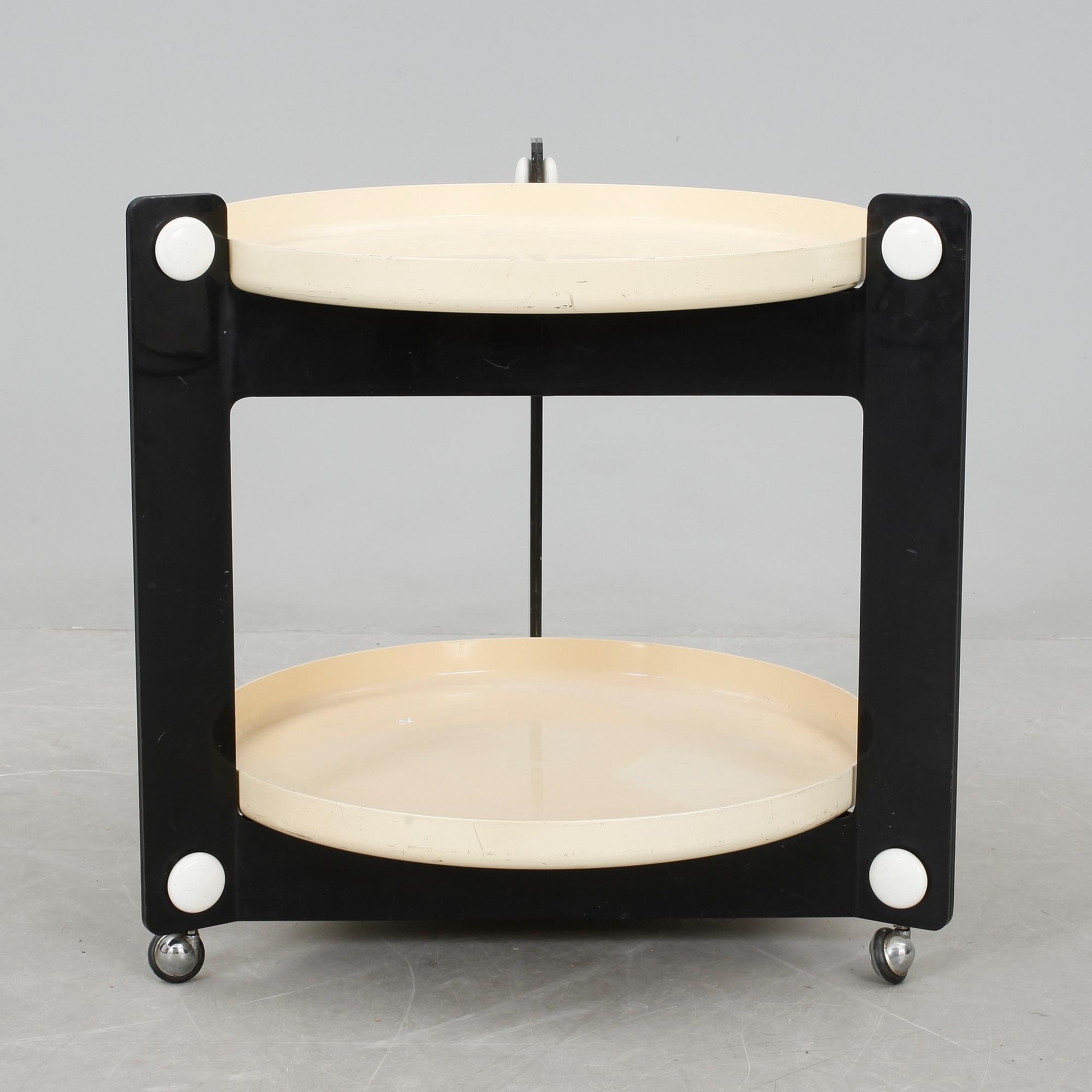 SERVERINGSVAGN, Luigi Massoni för Guzzini, 1970-tal.