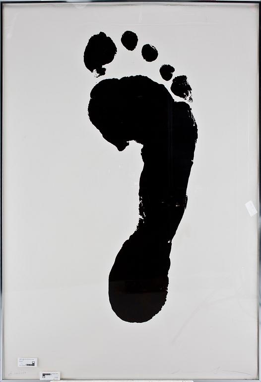JONATHAN BOROFSKY, serigrafi, sign o numr 6/35.
