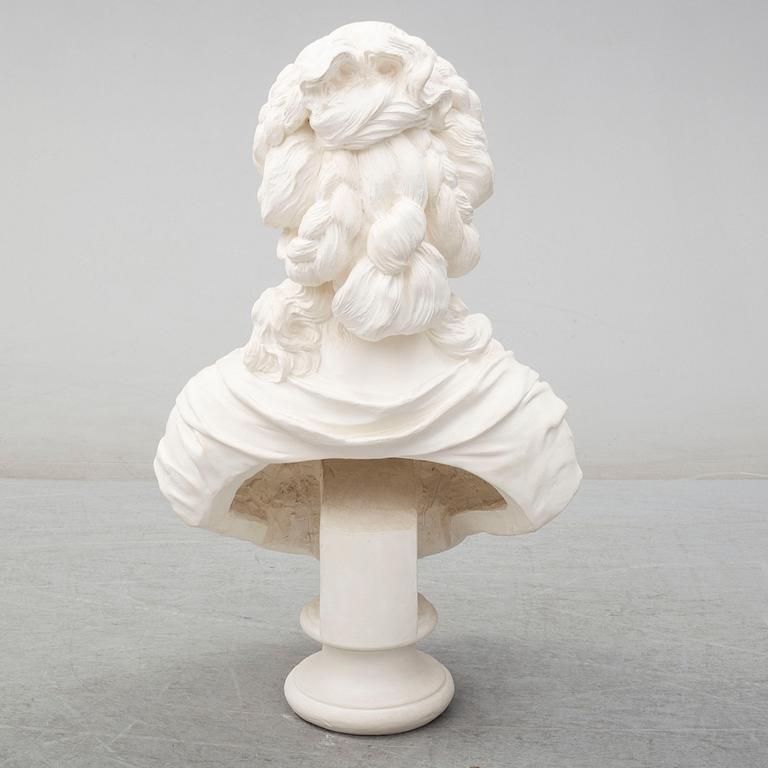 BYST, gips, efter förlaga av Johan Tobias Sergel, sent 1900-tal/2000-tal.