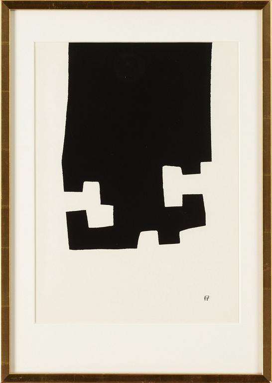 Eduardo Chillida, silkscreen, 1982, signed in print.