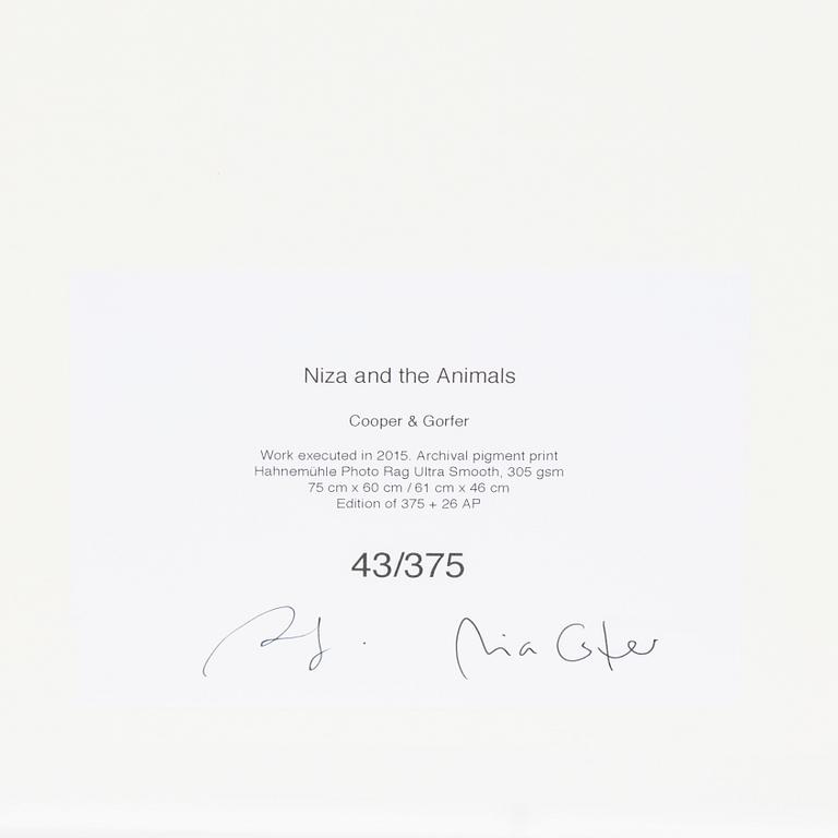 Cooper & Gorfer, "Niza and The Animals".