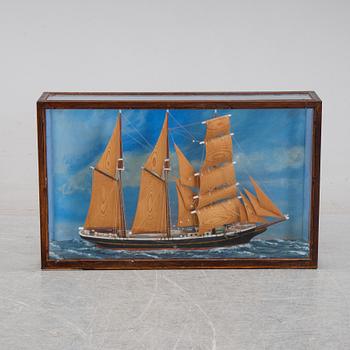 A ship model, S7S Jarl, 1931.