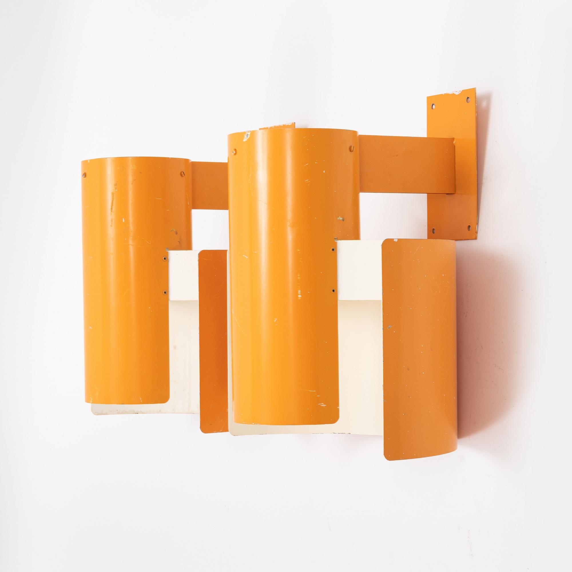 Vägglampor, ett par, AB Bruno Herbst, 1900-talets andra hälft.