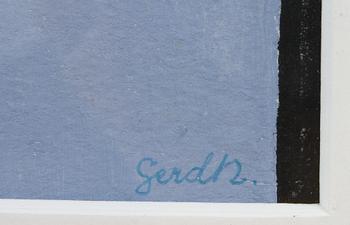 GERD NORDENSKJÖLD, gouche, sign.