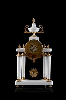 BORDSPENDYL, Louis XVI-stil, sent 1800-tal.