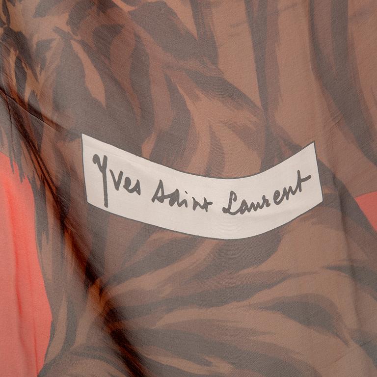 Yves Saint Laurent, Chiffon scarf.