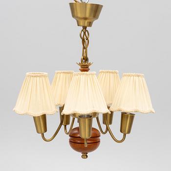 Hans Bergström, ceiling lamp, model no. 115, Atelje Lyktan, 1940s.