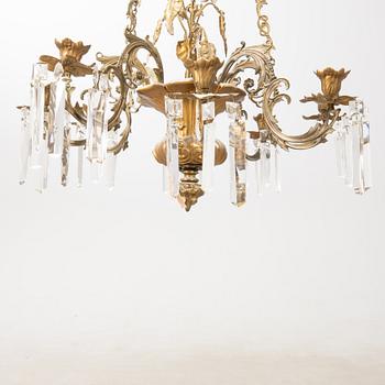 Chandelier Neo-Rococo late 19th century.