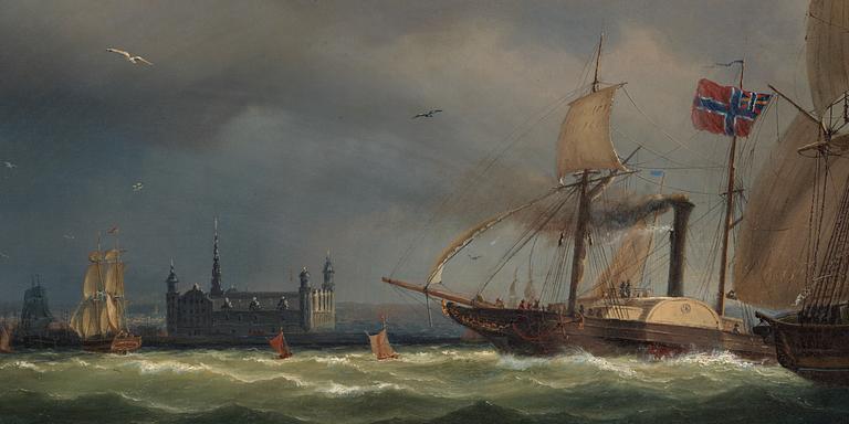 Marcus Larsson, "Vy av Öresund".