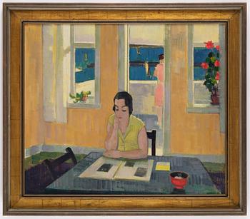 Johan Johansson, Reading woman.