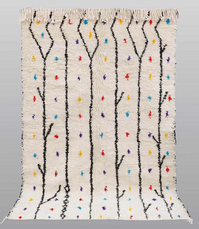 A carpet, Morocco, ca 255 x 155 cm.