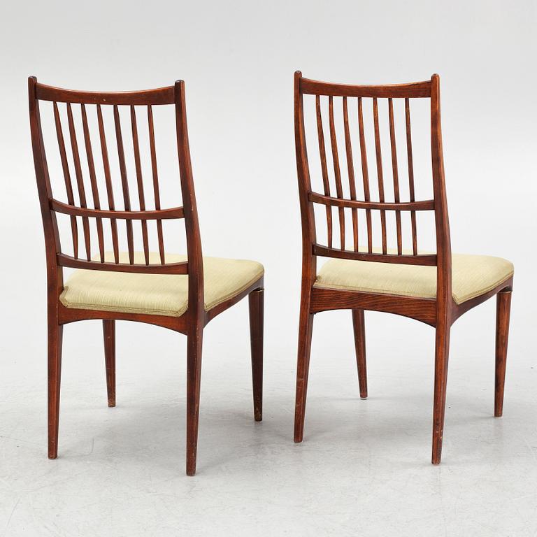 Svante Skogh, a pair of 'Cortina' chairs, Seffle Möbelfabrik, Säffle, 1950's/60's.