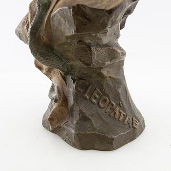 Okänd konstnär 1800/1900-tal, skulptur "Cleopâtre".