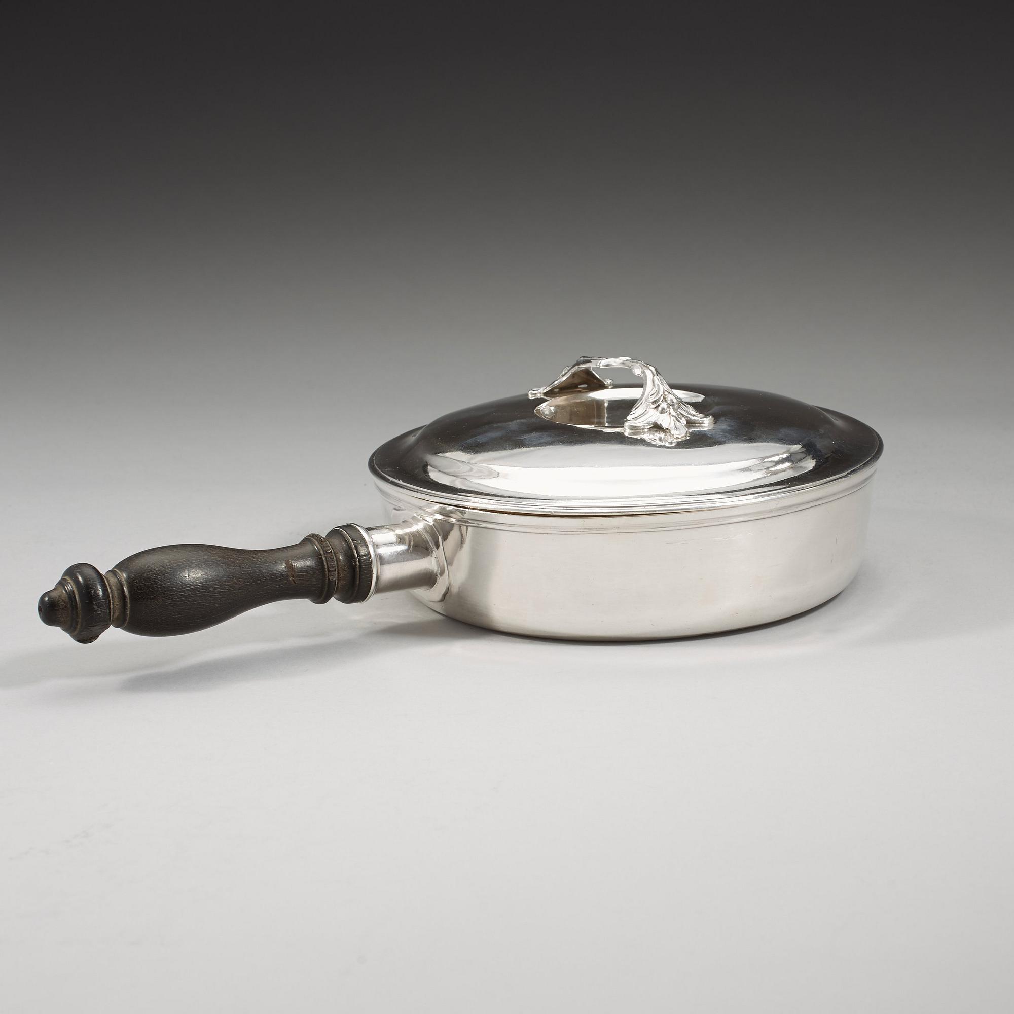 A Swedish 18th century parcel-gilt dish, Jonas Thomasson Ronander, Stockholm 1776.