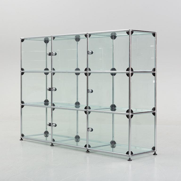 A 'USM Haller' module system by Haller & Schärer, second half of the 20th Century.