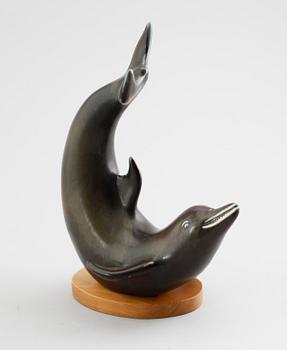 FIGUR, stengods, Gunnar Nylund, Rörstrand.