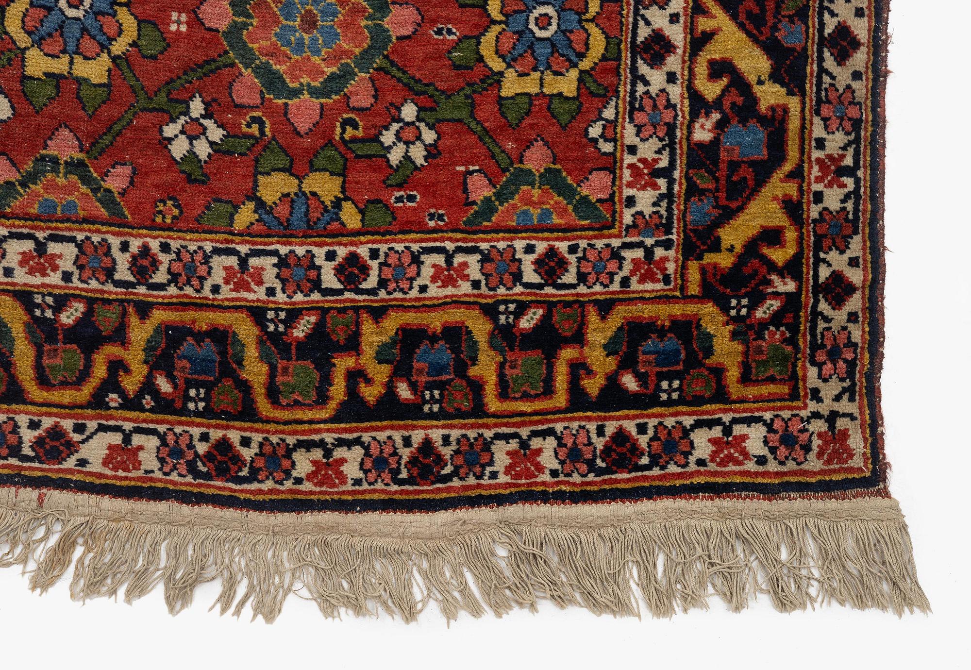 An antique Kurdish runner, Northwest Persia (Iran), c. 560 x 102 cm.