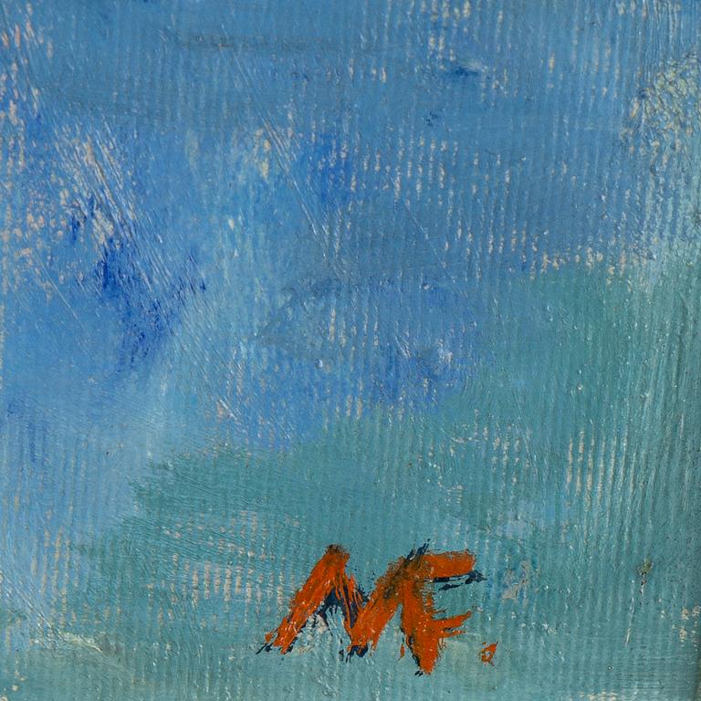 MOLLIE FAUSTMAN, oil on canvas/panel, signed.