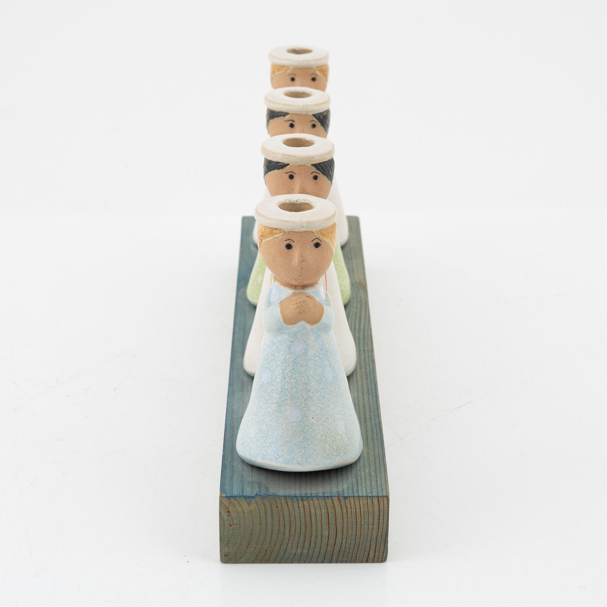 Lisa Larson, adventsljusstake, K-Studion Gustavsberg