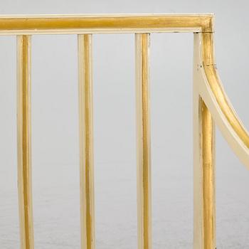 Karmstolar, ett par, gustaviansk stil 1800-tal.