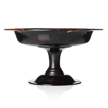 73. A tortoiseshell centrepiece, late 19th century.