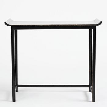 Firma Svenskt Tenn, a pewter top tea table model "A 423", Stockholm, 1932.