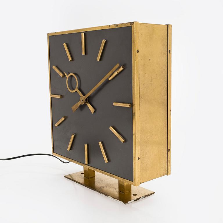Wall clock, made to order, for The copper House,   Arkkitehtitoimisto Blomstedt & Lampén 1958.