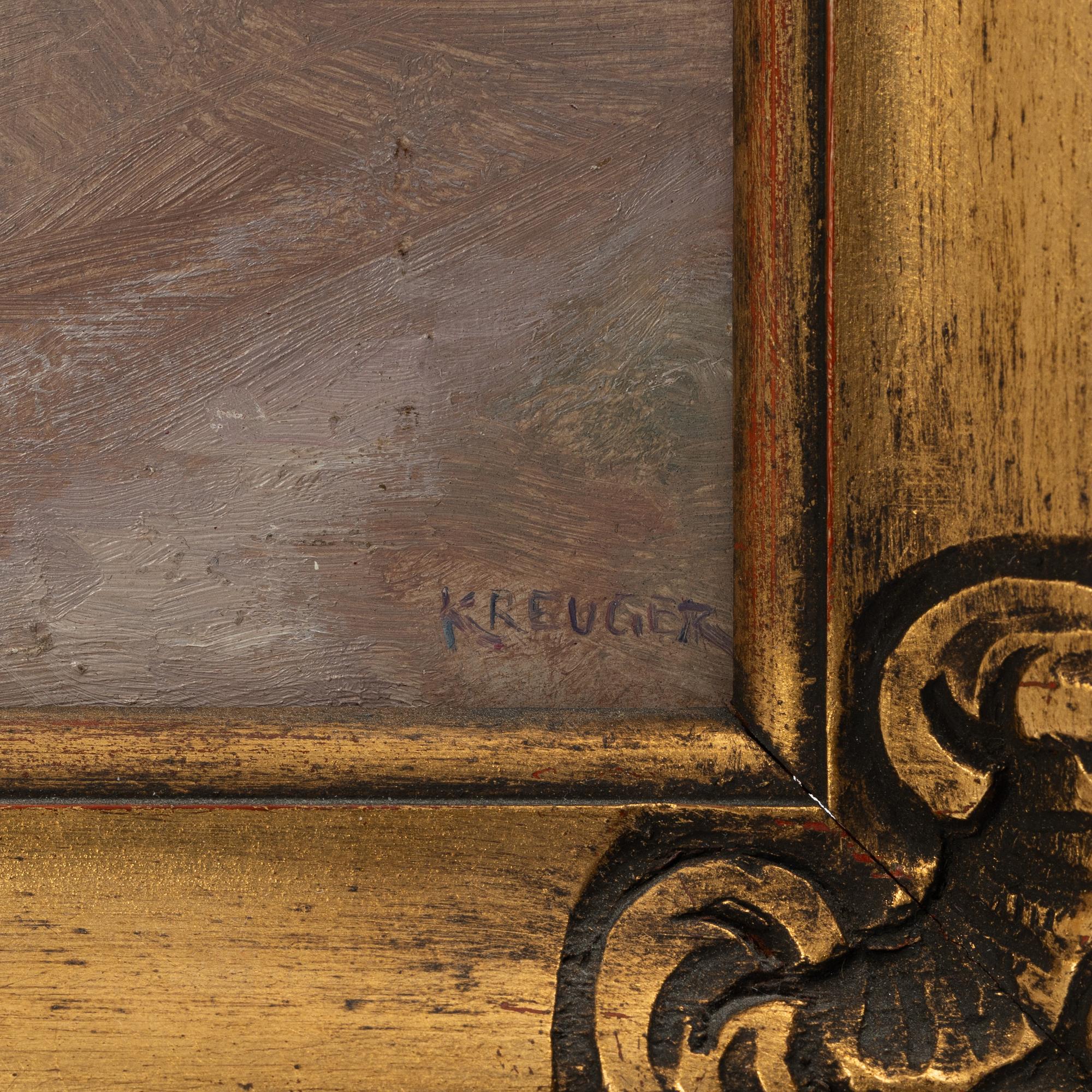 Nils Kreuger, Landscape from Halland.