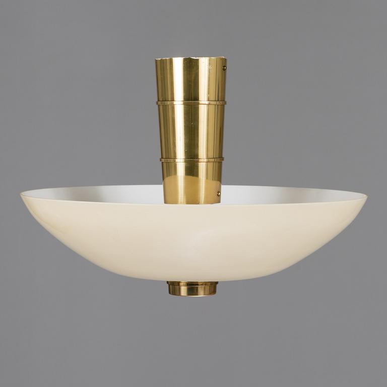 PAAVO TYNELL, a mid-20th century '9053' ceiling light for Idman.