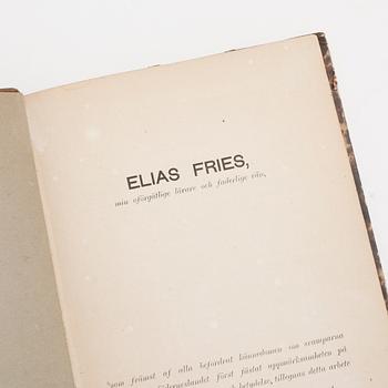PARTI BÖCKER, 4 st, "Fredmans epistlar", dikter av Vetalis, matsvampar och matematik, 1800-tal.